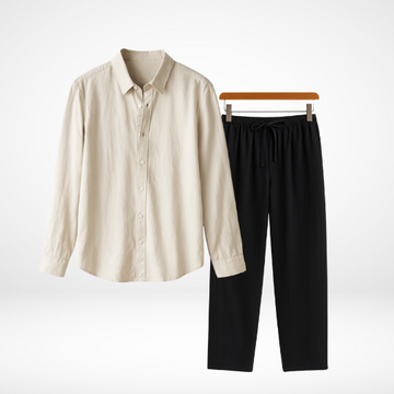 ARCHANGEL LINEN COMBO (Shirt + Trousers + Free Shipping)